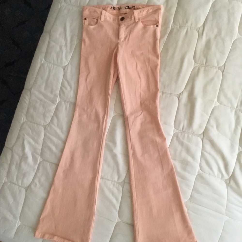 Alice and Olivia Bell Bottom Jeans